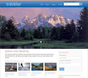 Jackson Hole Traveler Web site