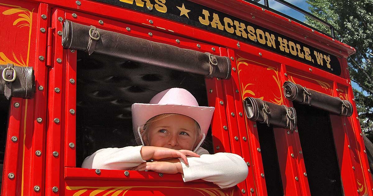 Cowgirl in the Stagecoach